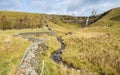 Upper Wharfedale waterfall Royalty Free Stock Photo