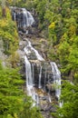 Upper Whitewater falls, North Carolina Royalty Free Stock Photo