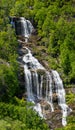 Upper Whitewater Falls in North Carolina Royalty Free Stock Photo