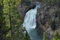 Upper Yellowstone Falls Royalty Free Stock Photo