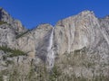 upper Yosemite Fall Royalty Free Stock Photo