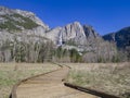 upper Yosemite Fall Royalty Free Stock Photo
