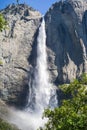 Upper Yosemite Falls, Yosemite National Park, California Royalty Free Stock Photo