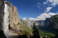 Upper Yosemite Falls And Yosemite Valley