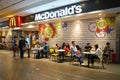 McDonald`s at the Upperhills Mall in Shenzhen