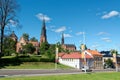 Uppsala Cathedral in Sweden Royalty Free Stock Photo