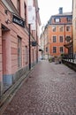 Uppsala downtown street