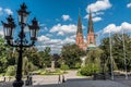 Uppsala, Uppland - Sweden - cityscape with a view over the cathedral