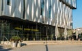 Uppsala, Uppland Sweden - Glass facade of the contemporary Konsert and Kongress - Concert and congress hall