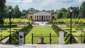 Uppsala, Uppland - Sweden -Park and buildings of the Botanical gardens