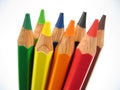 Upright Crayons II Royalty Free Stock Photo