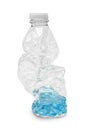 Upright Crushed Water Bottle