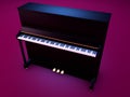 Upright piano Royalty Free Stock Photo