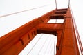 Golden Gate Bridge Column Royalty Free Stock Photo