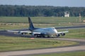 UPS Airlines plane taxiing Royalty Free Stock Photo