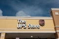 The UPS Store storefront in a shopping center