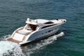 Upscale Cabin Cruiser Royalty Free Stock Photo