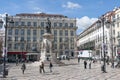 Chic Camoes Square in Lisbon, Portugal