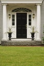 Upscale Home Front Entrance Royalty Free Stock Photo