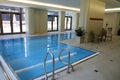 Upscale indoor swimming pool