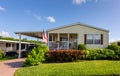 Upscale modular construction mobile home in Florida USA