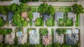 Upscale single-family homes with swimming pool and large backyard in expensive residential neighborhood suburbs Dallas, Texas, Royalty Free Stock Photo