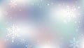 Pastel Winter Snowflakes Background Royalty Free Stock Photo