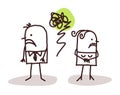 Upset couple Royalty Free Stock Photo