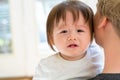 Upset toddler boy crying Royalty Free Stock Photo