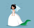 Angry Bride Feeling Unhappy with Wedding Arrangements