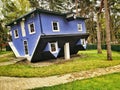 Upside down house Royalty Free Stock Photo