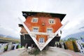 Upside-down House Royalty Free Stock Photo