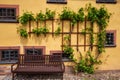 Upstairs toilet overlooking rear garden of the house where the famous composer and musician J.S. Bach was born in March 31, 1685