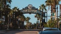 Uptown Altamonte entrance sign over road in Altamonte Springs Florida Royalty Free Stock Photo