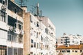 An uptown with residential houses