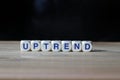 Uptrend word cubes