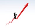 Upward trend and career Royalty Free Stock Photo