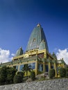 Upward view of Buddhist Temple in Thailand