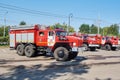 URAL 5557 fire truck Royalty Free Stock Photo