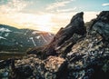 The Urals landscape. The Ural Mountains. Russia landscape