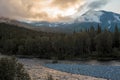 The Urals landscape. The Ural Mountains. Russia landscape