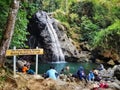 Urang Kambu Waterfall, Banyu Nget, Indonesia