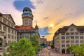 Urania Sternwarte observatory cityscape Zurich Royalty Free Stock Photo