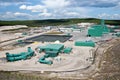 Uranium Mine Site in Northern Canada Royalty Free Stock Photo