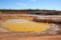 Uranium Mine Tailings Pond Royalty Free Stock Photo