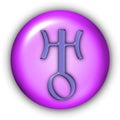 Uranus Glyphs Royalty Free Stock Photo