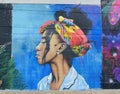 Urban African Queen Mural, Memphis, TN
