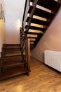 Urban apartment - modern staircase Royalty Free Stock Photo