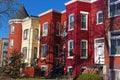 Urban architecture suburban Washington DC, USA. Royalty Free Stock Photo