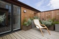 Urban balcony garden